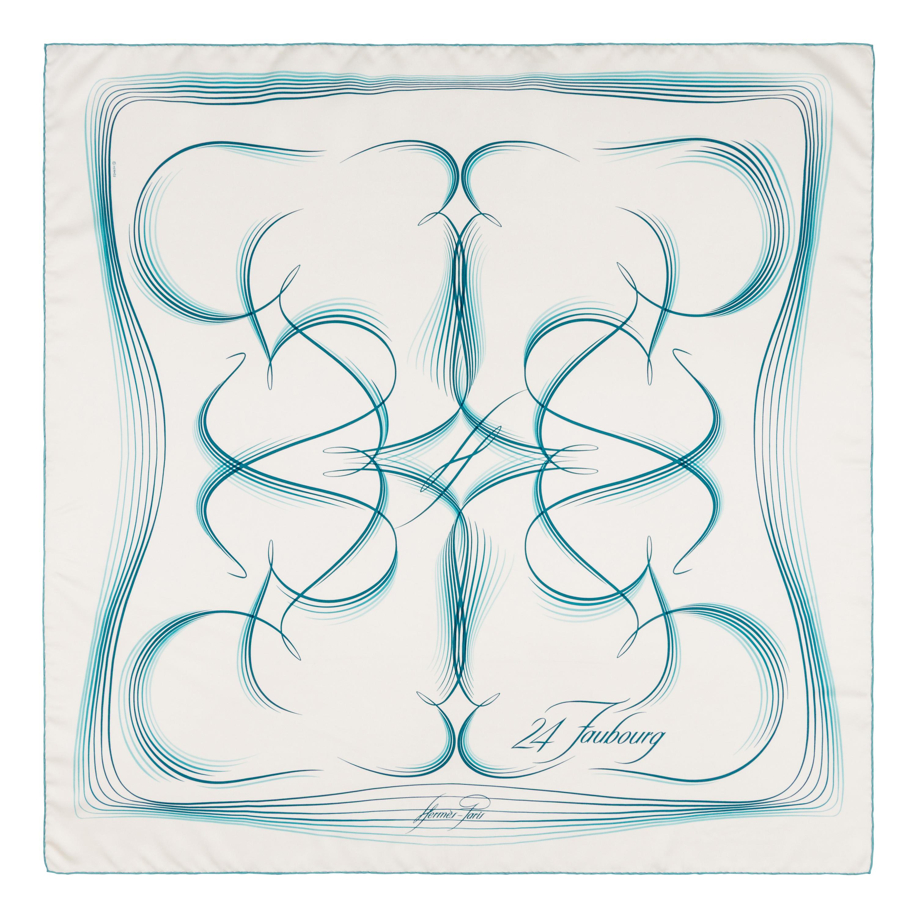 Hermès, Three Silk Scarves 90 & One Silk Scarf 65