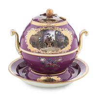 A Helena Wolfsohn Porcelain Tureen and Stand
