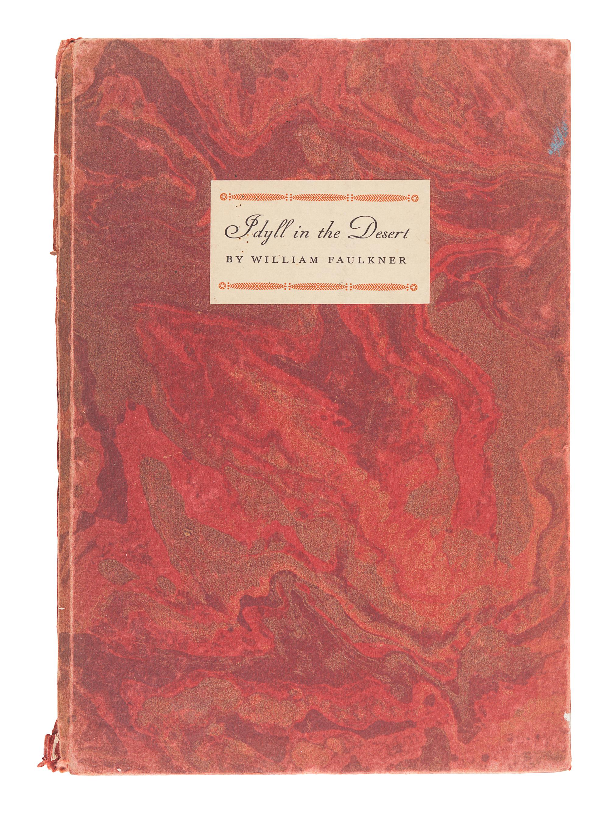 FAULKNER, William (1897-1962). Idyll in the Desert . New York: Random House, 1931.