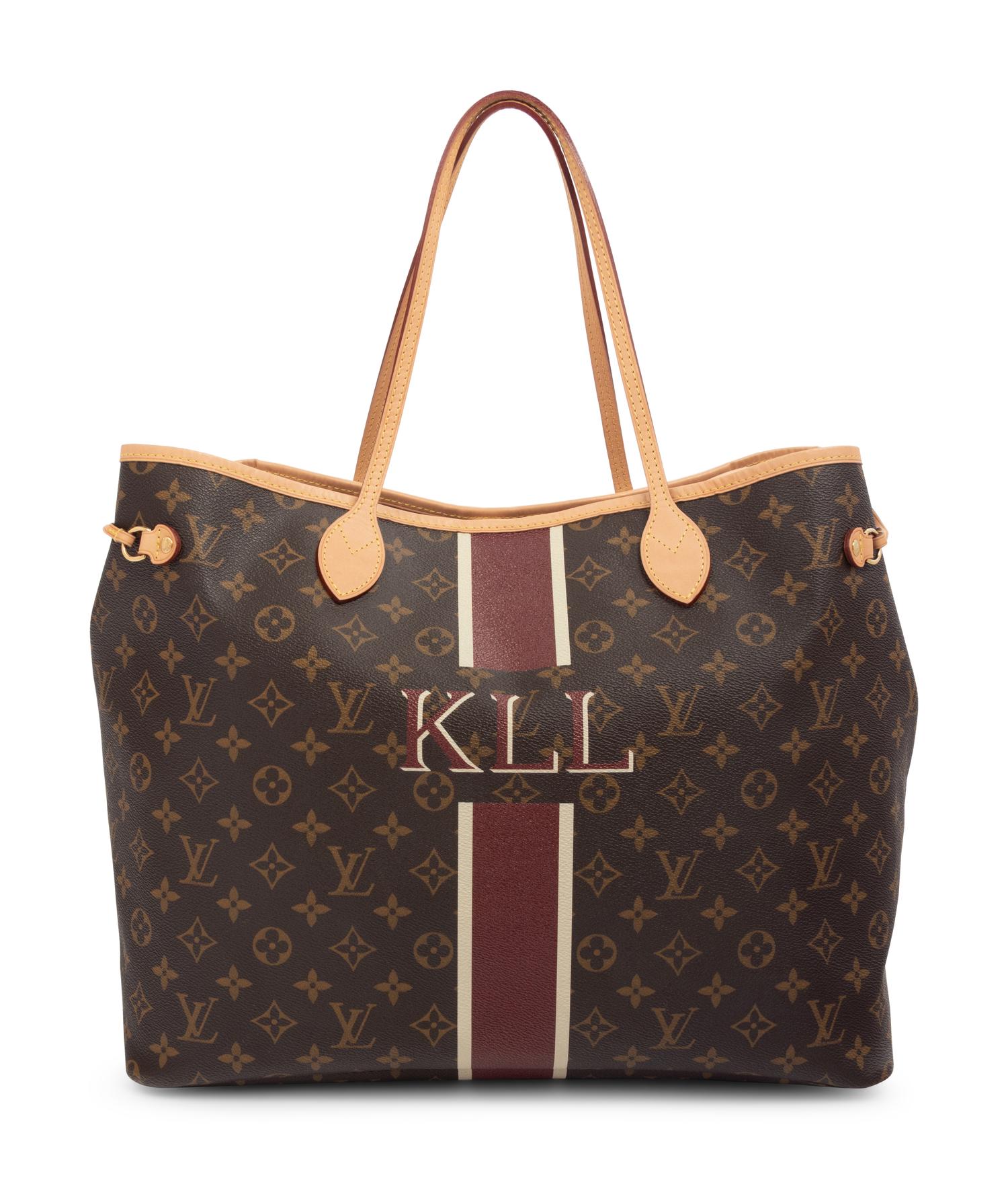 Louis Vuitton Monogram Neverfull Tote Bag and Wristlet, 2015
