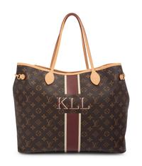 Louis Vuitton Monogram Neverfull Tote Bag and Wristlet, 2015