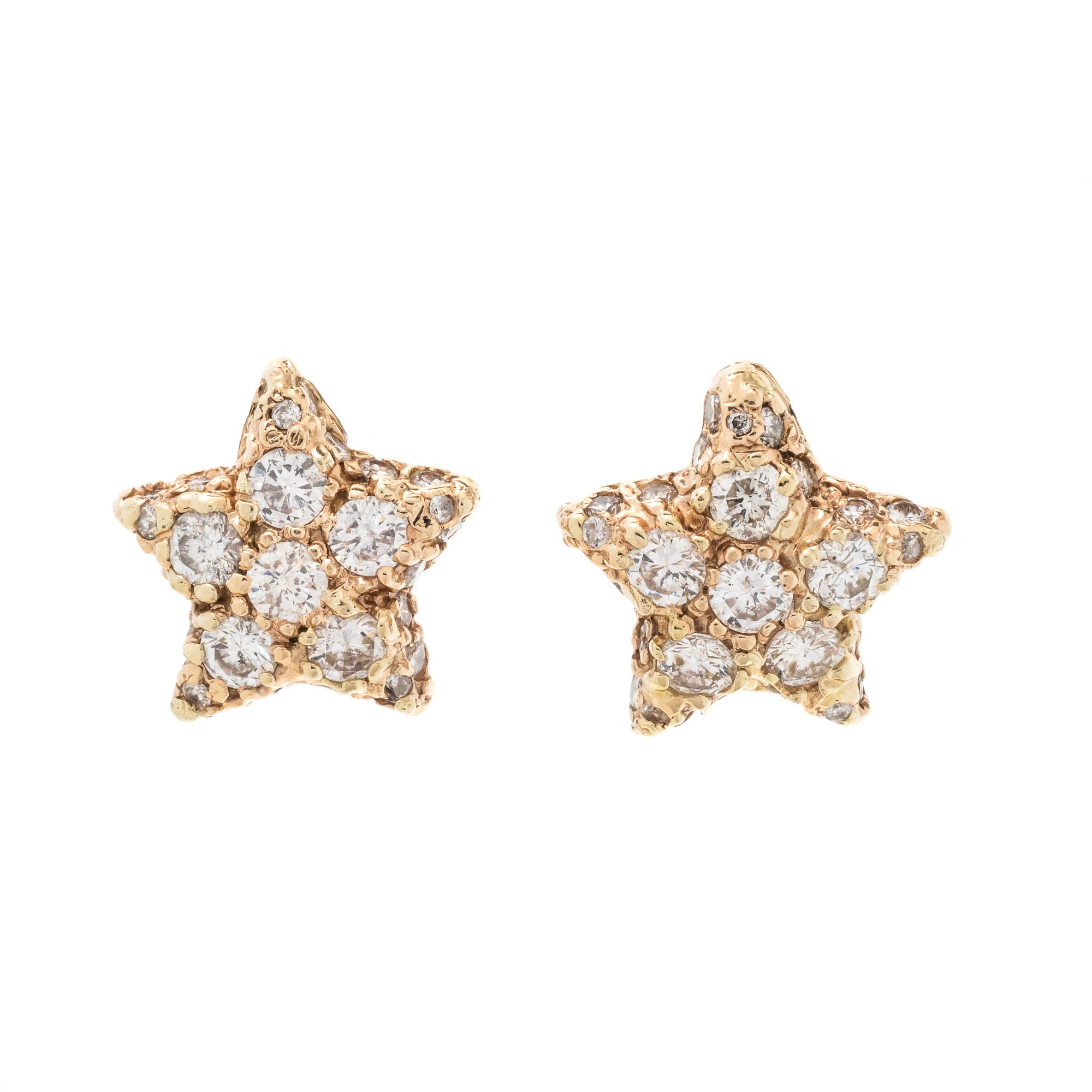 CONVERTIBLE DIAMOND AND GEMSTONE EARCLIPS