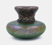 Silver Mounted Vase