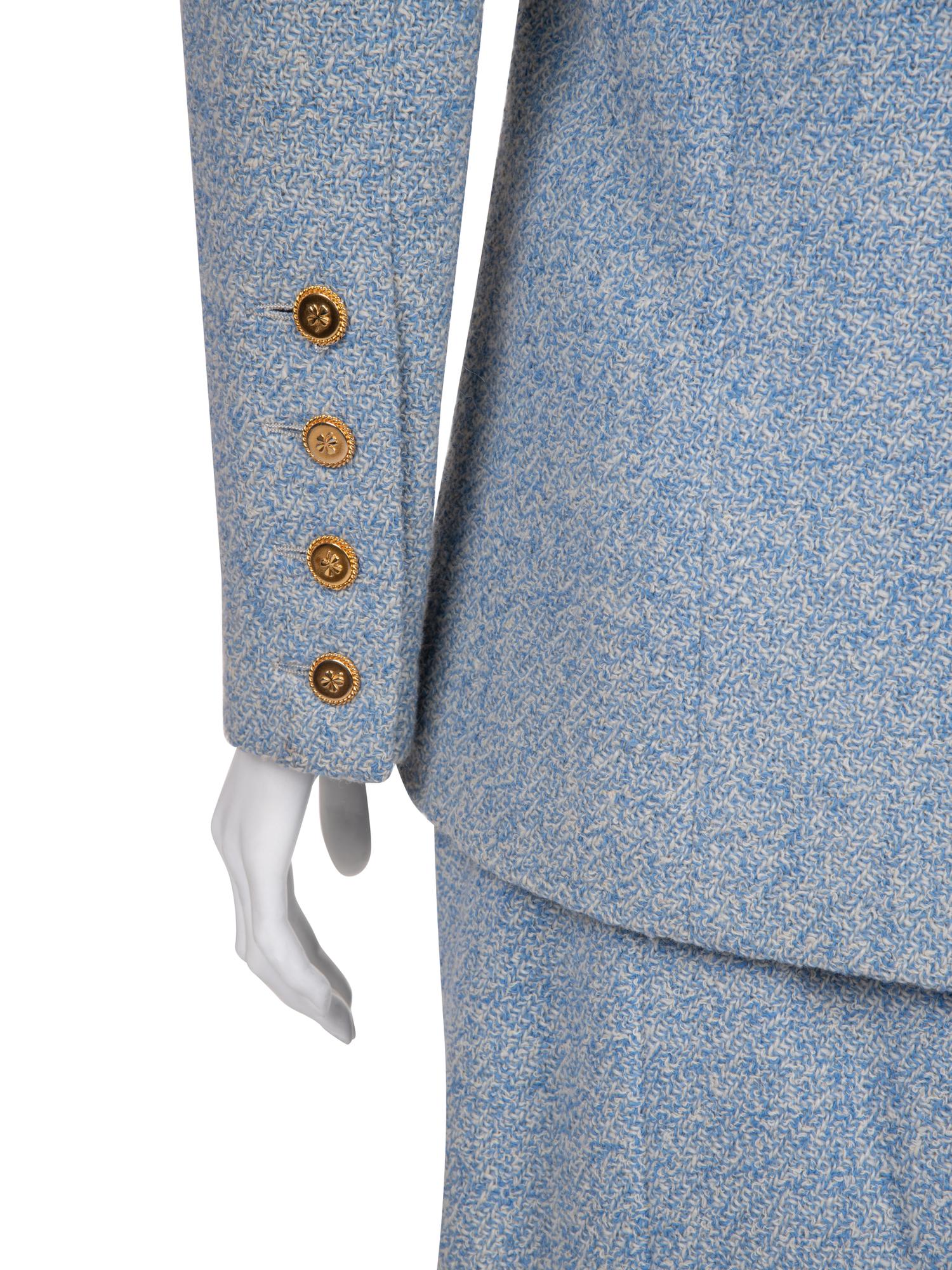 Chanel Tweed Skirt Suit, Cruise 1990