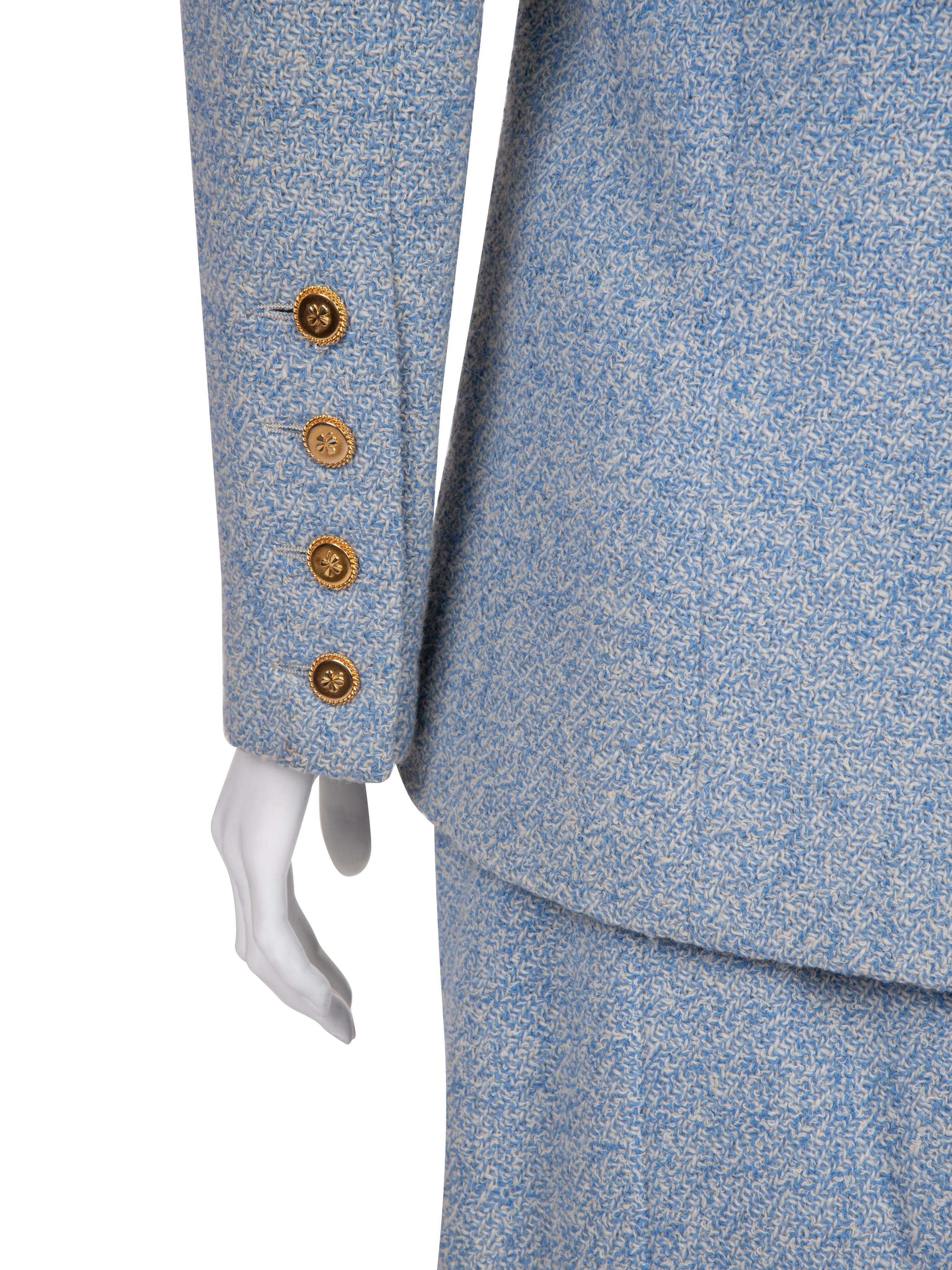 Chanel Tweed Skirt Suit, Cruise 1990