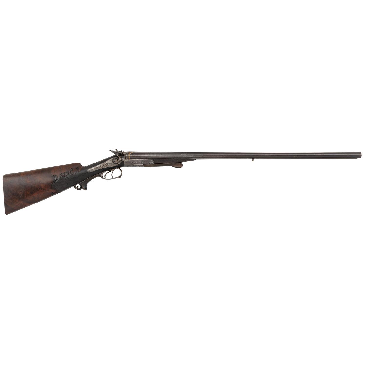 **German 16 Gauge Guild Shotgun with Triebel Locks and Stiegele Barrels