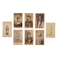 W.G. Chamberlain (American, 1815-1910) — Sioux and Ute Portraits