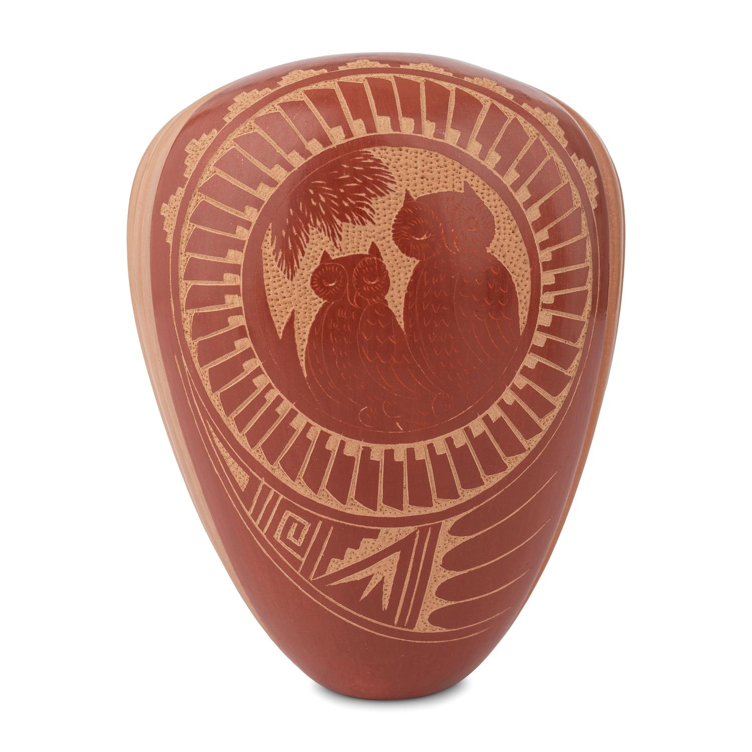 Jemez Redware Jars