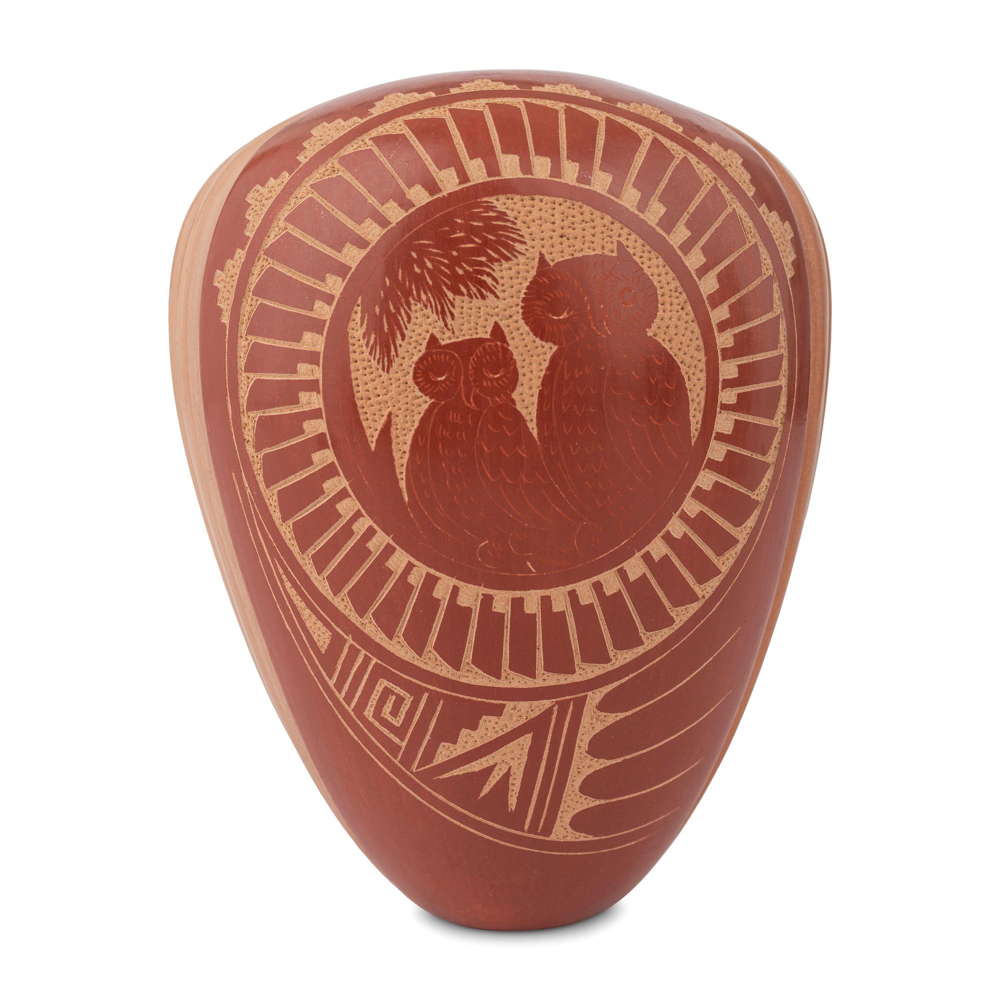 Jemez Redware Jars