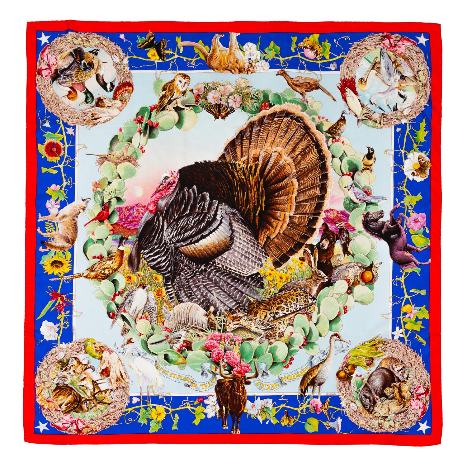 Hermès 90cm Silk Scarf