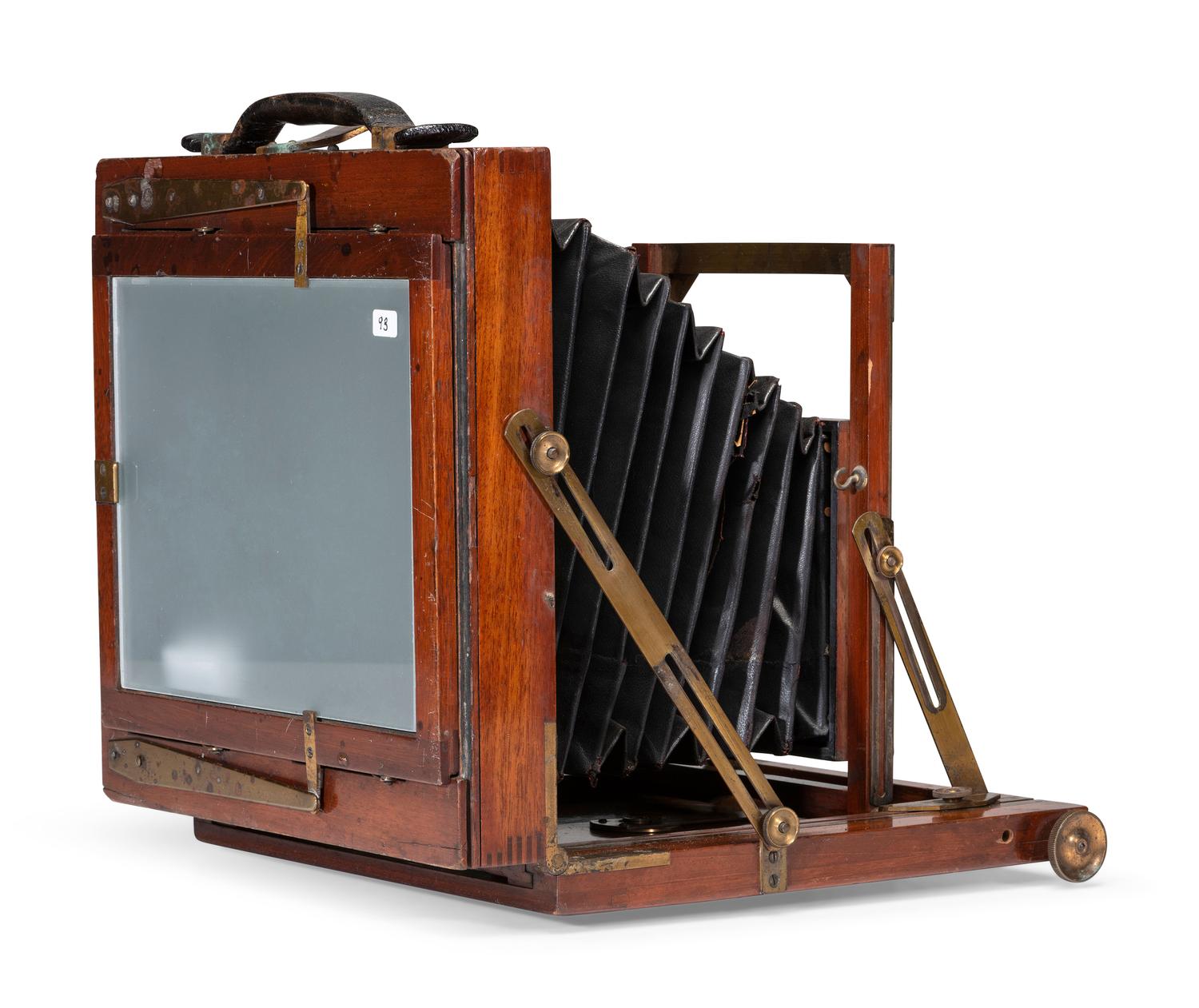 [EARLY PHOTOGRAPHY]. A group of 2 reversible back cameras produced by the Blair Camera Co., Boston, MA, ca 1888-1889.