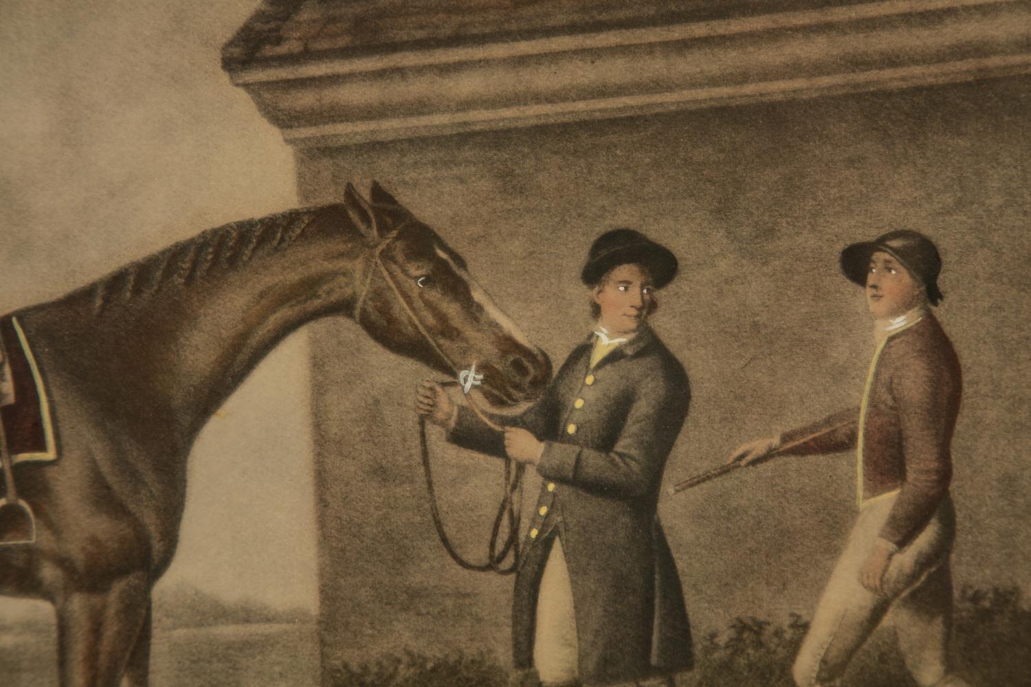 A Set of Four Equestrian Prints