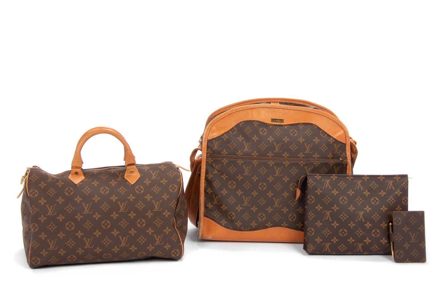 Four Vintage Louis Vuitton Bags, 1970-1980s
