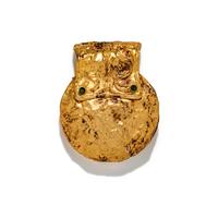 A Roman Gold Bulla Pendant