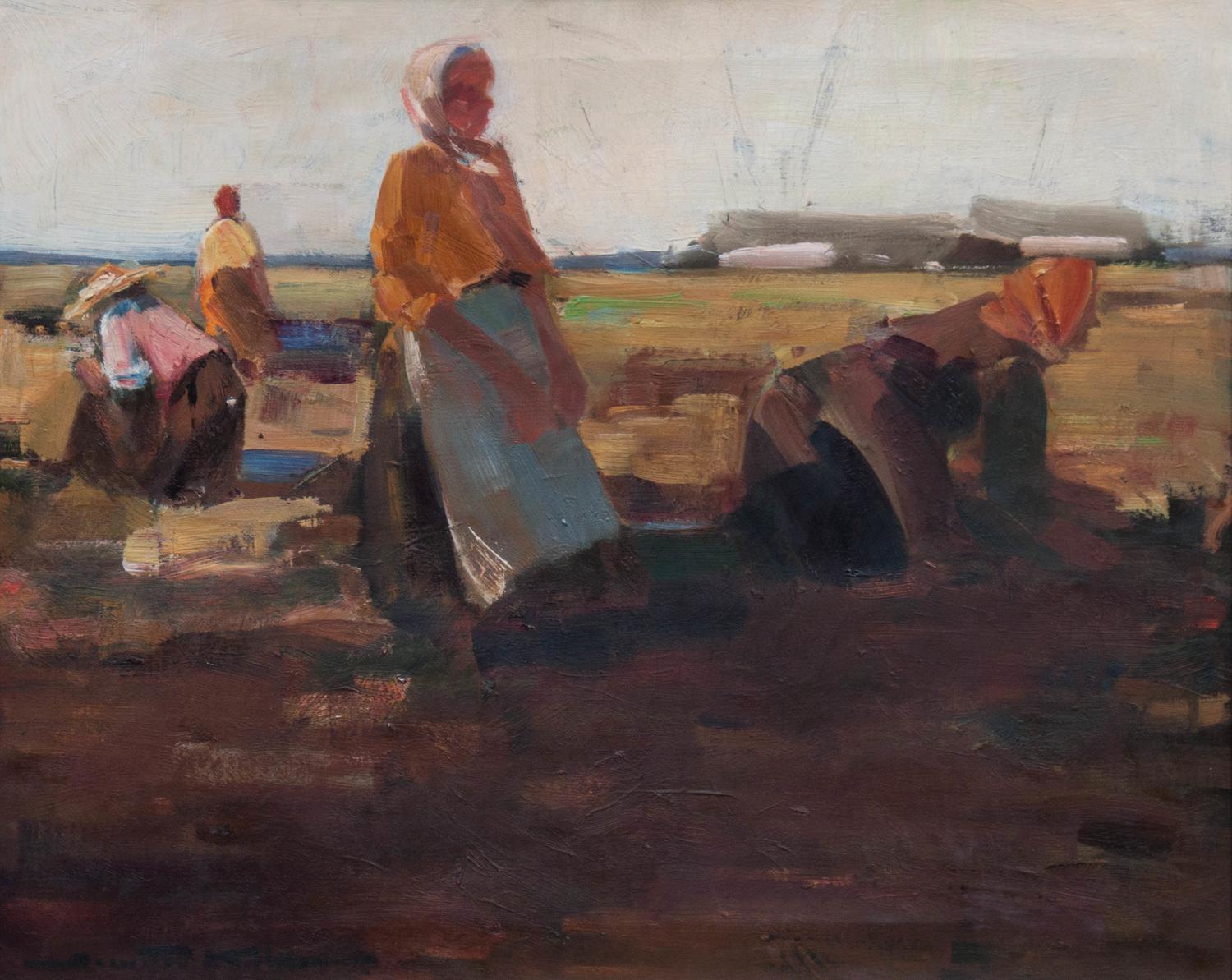 Demeter Koko, (Austrian, 1891-1929), Field Workers