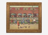 Emma Fordyce MacRae (American, 1887-1974) - Central Park Restaurant