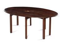 A George III Mahogany Drop-Leaf Wake Table