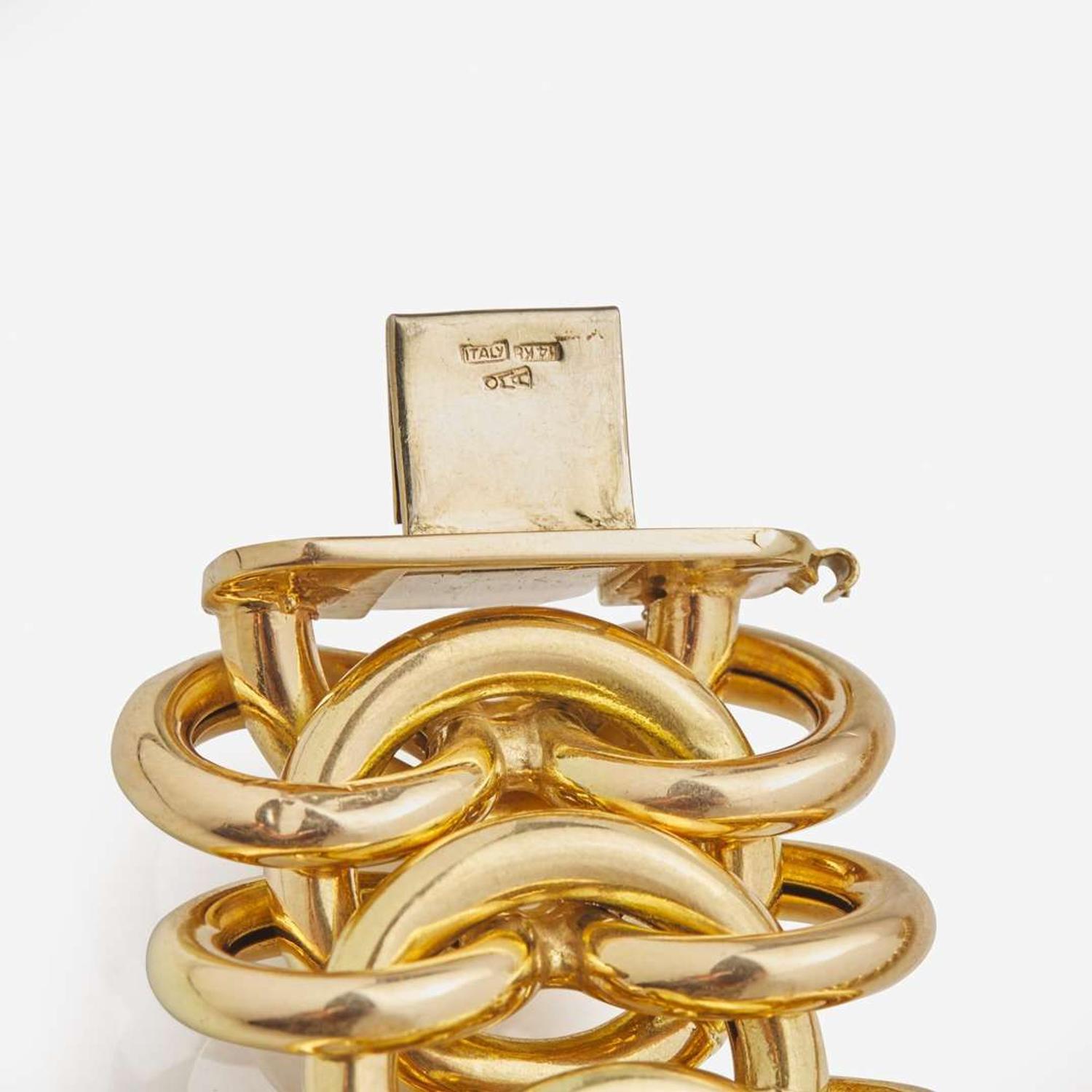A 14K Yellow Gold Necklace