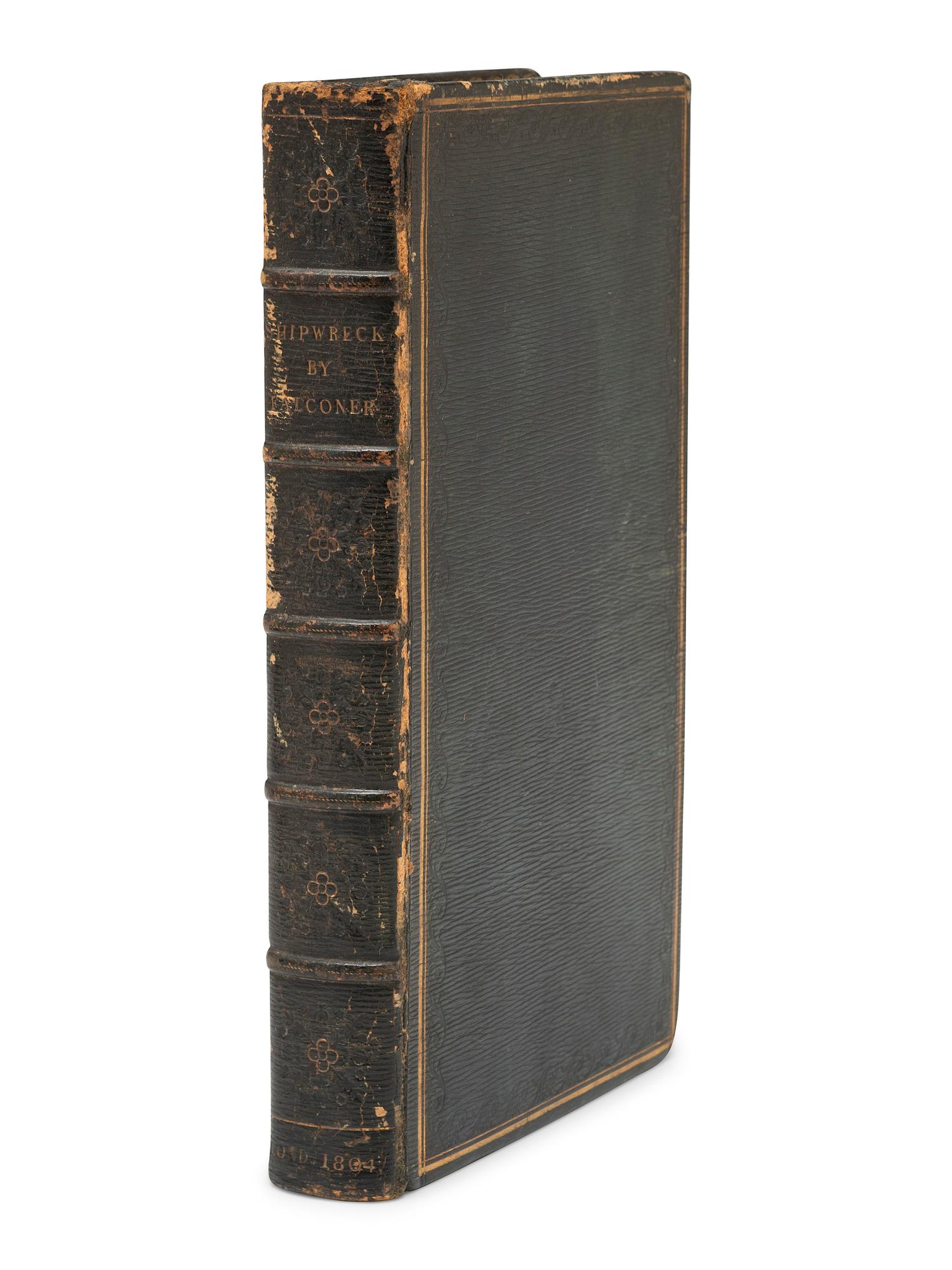 [SHIPWRECK]. FALCONER, William. The Shipwreck, a Poem . London: for William Miller by T. Bensley, 1804.