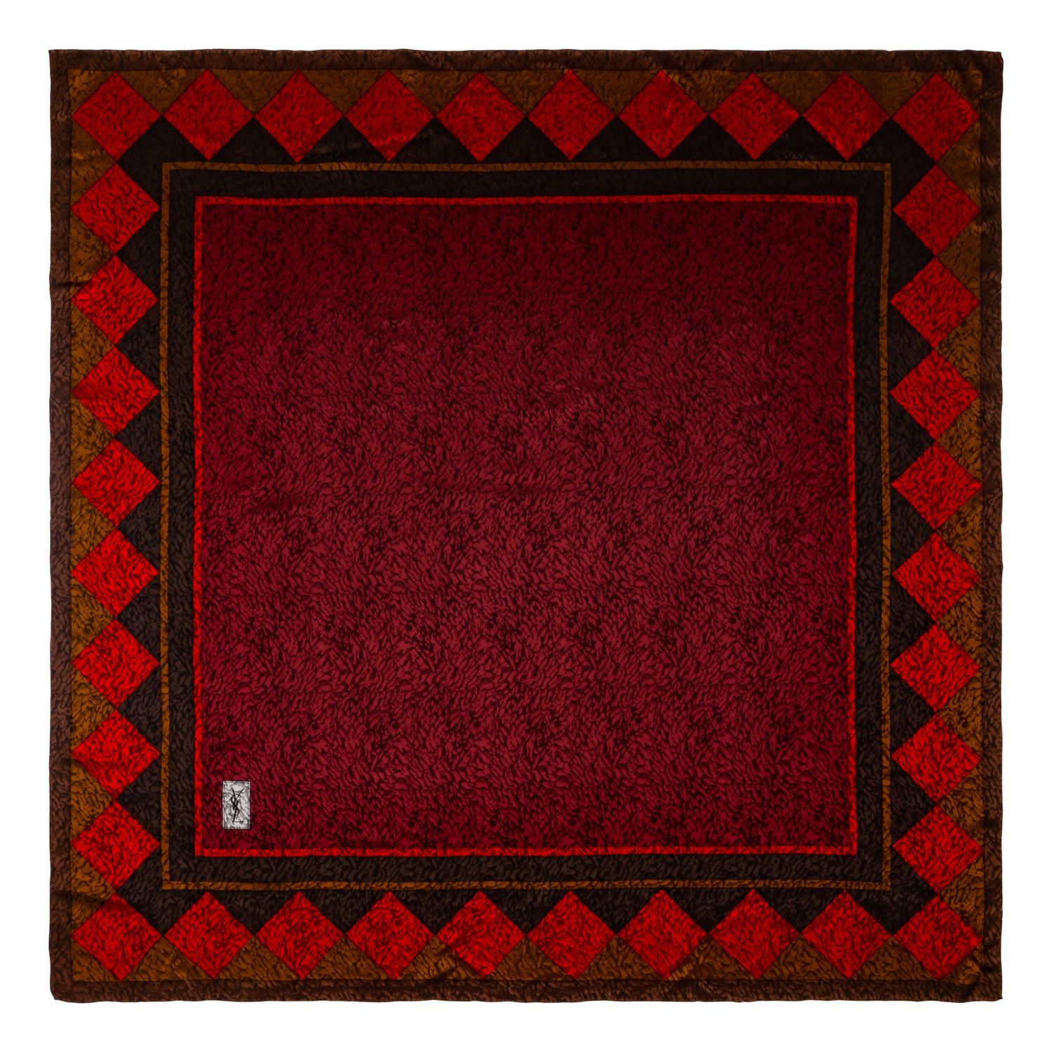 Five Designer Scarves: One Chanel and Four Yves Saint Laurent