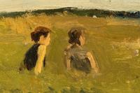 Figures in a Field , c. 1963