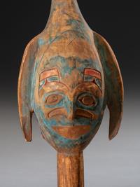 Northwest Coast Raven Rattle