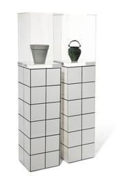 Béton Nu and Étrusque (two Stèles), 1974-1980