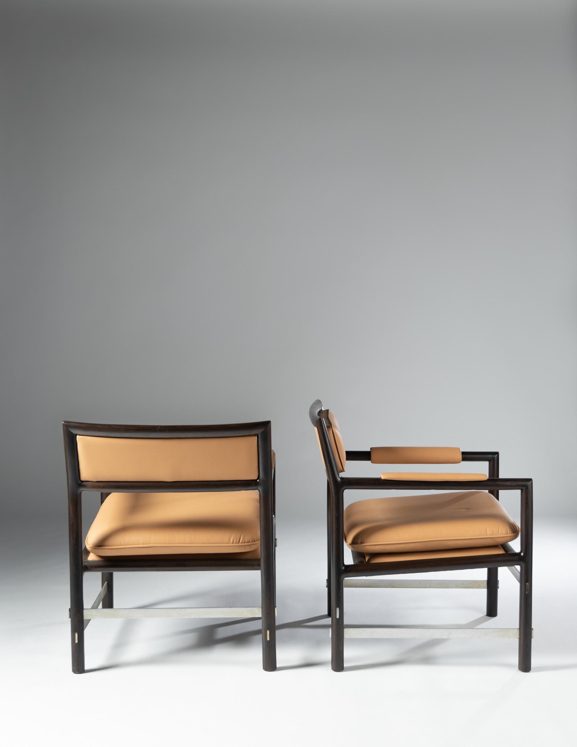Pair of Armchairs, Dunbar, USA
