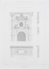 Claude Sauvageot, (French, 19th Century), originally published in the late 1860's, the group comprises: Vol.1 PL-XXVIII Planche 2 Chate