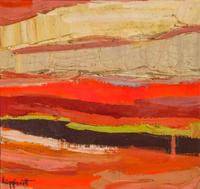 Janet Lippincott, (American, 1918-2007), Two Untitled Works