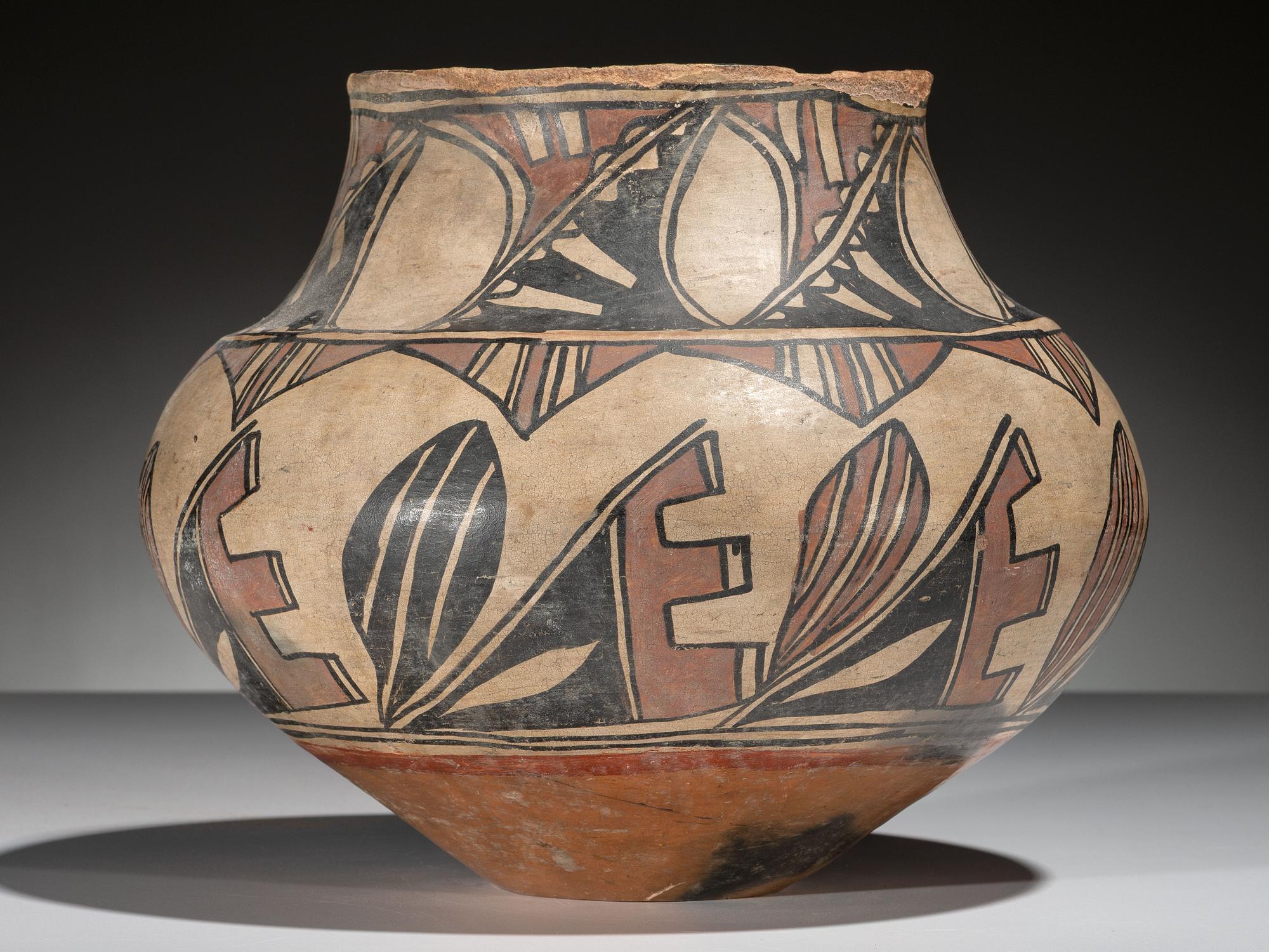 San Ildefonso Pottery Jar