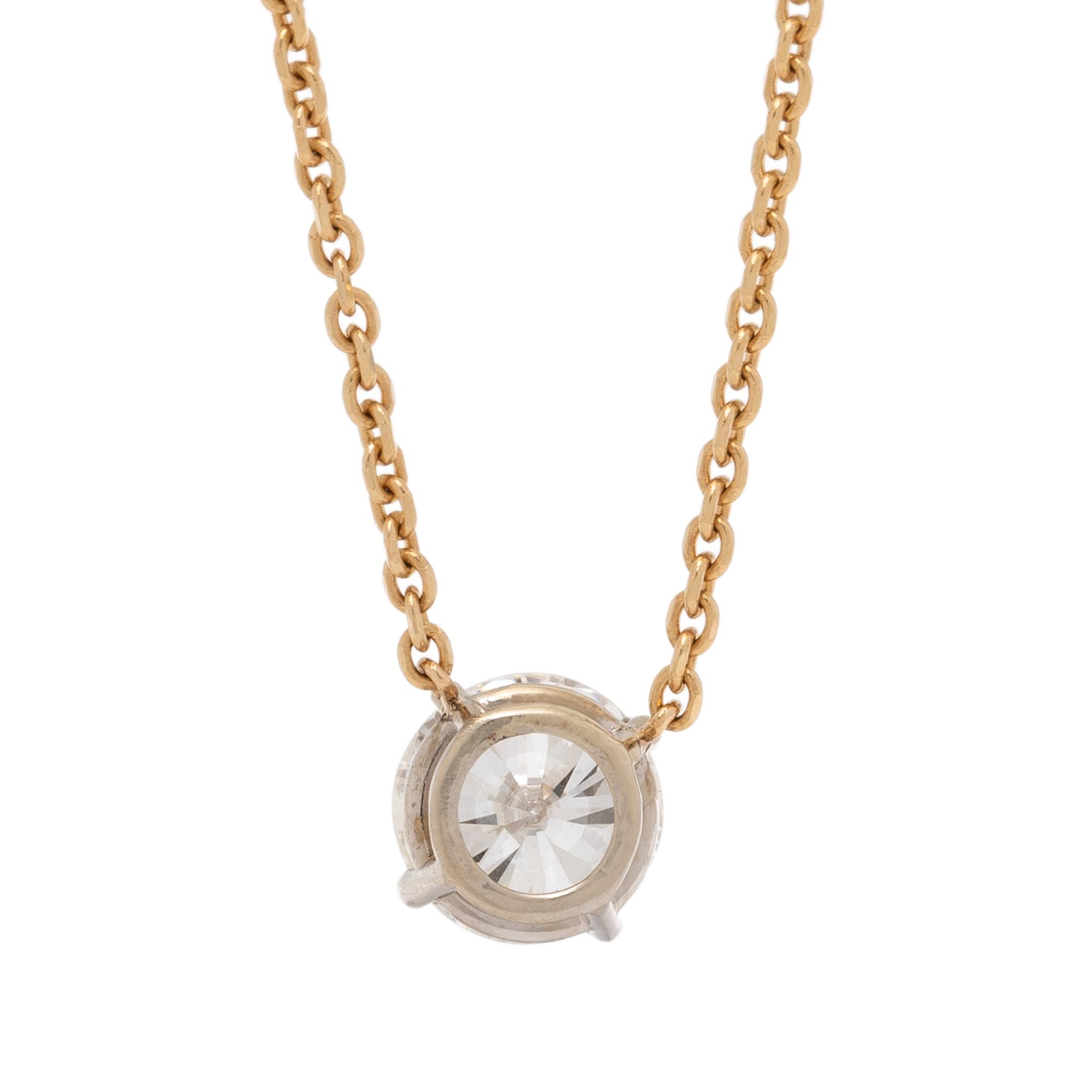 DIAMOND SOLITAIRE NECKLACE