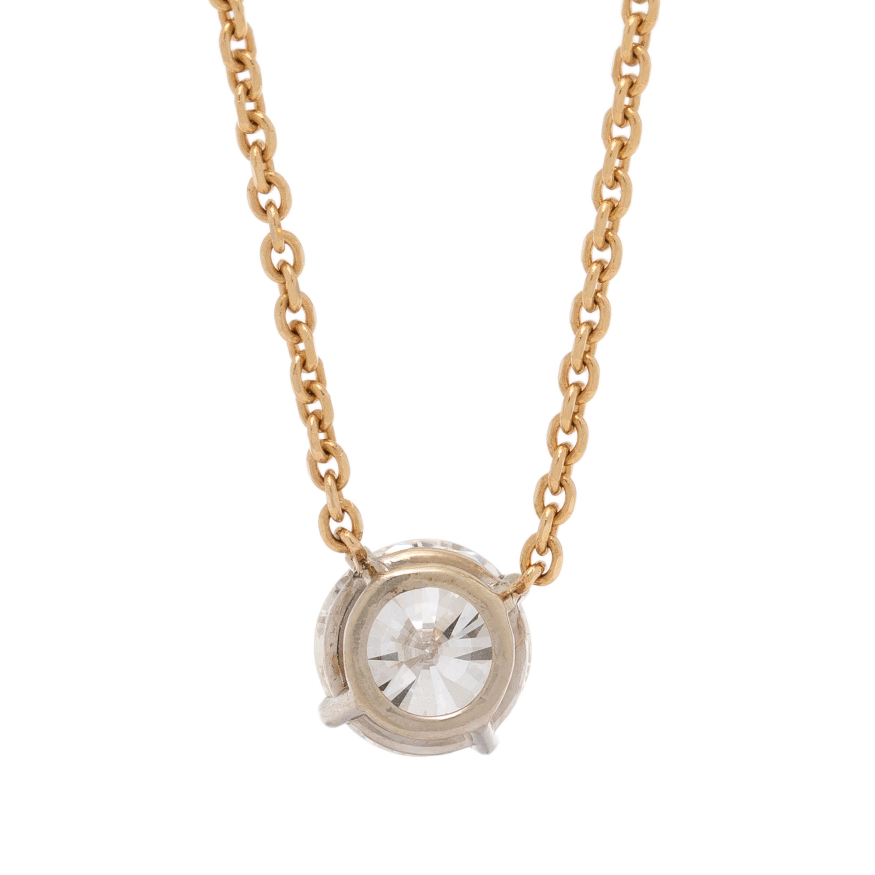 DIAMOND SOLITAIRE NECKLACE