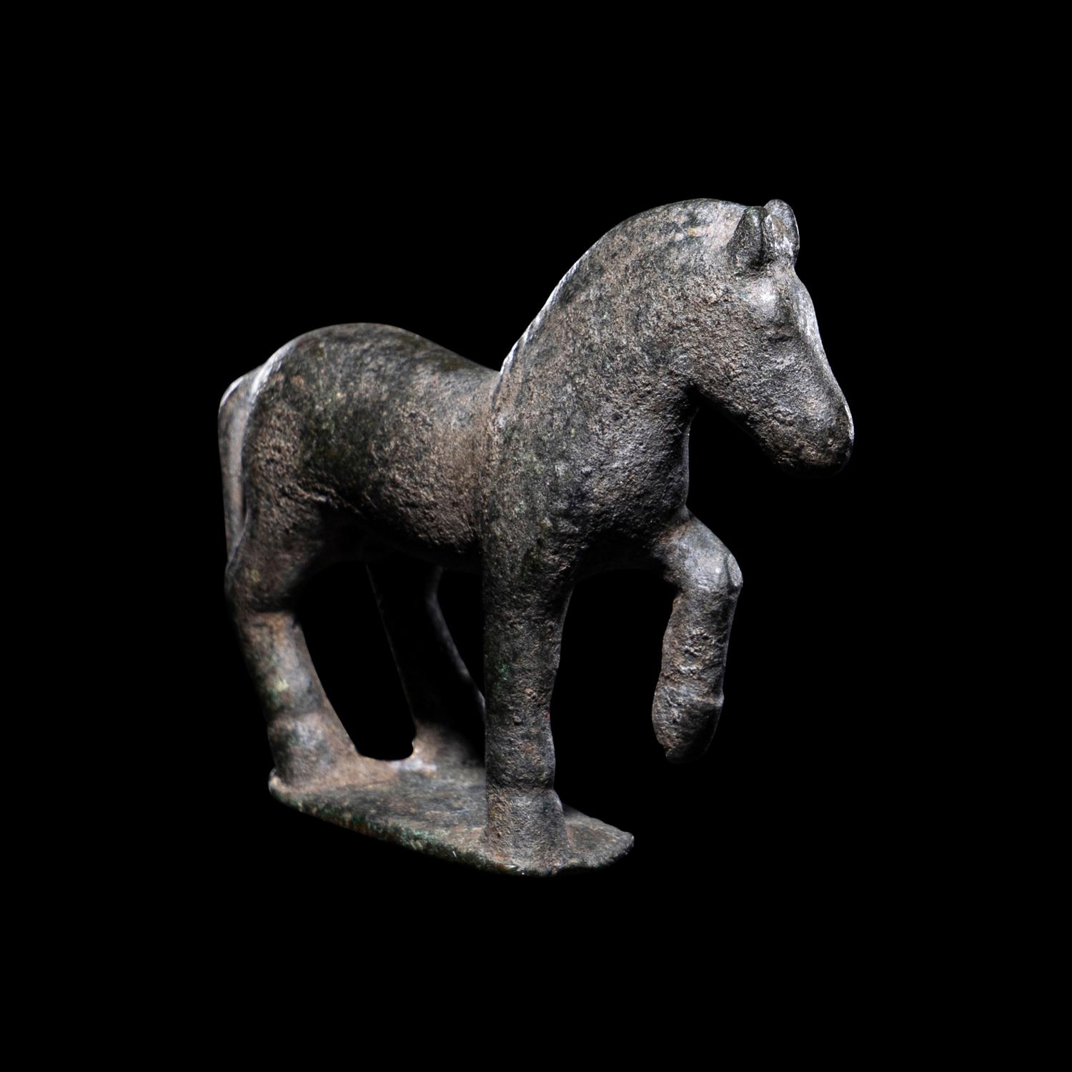 A Roman Bronze Horse