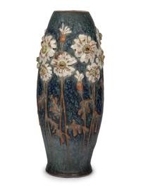 A Large Austrian Amphora Earthenware Vase