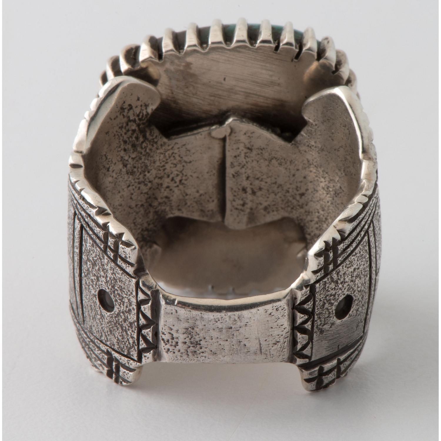 Silver and Turquoise Ring