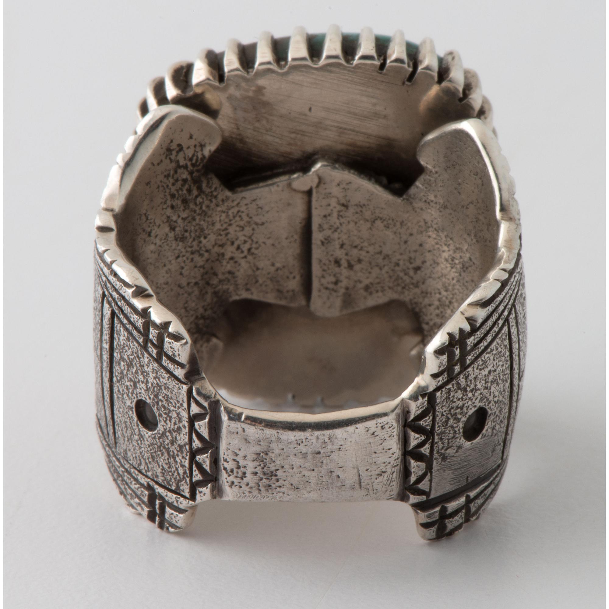 Silver and Turquoise Ring