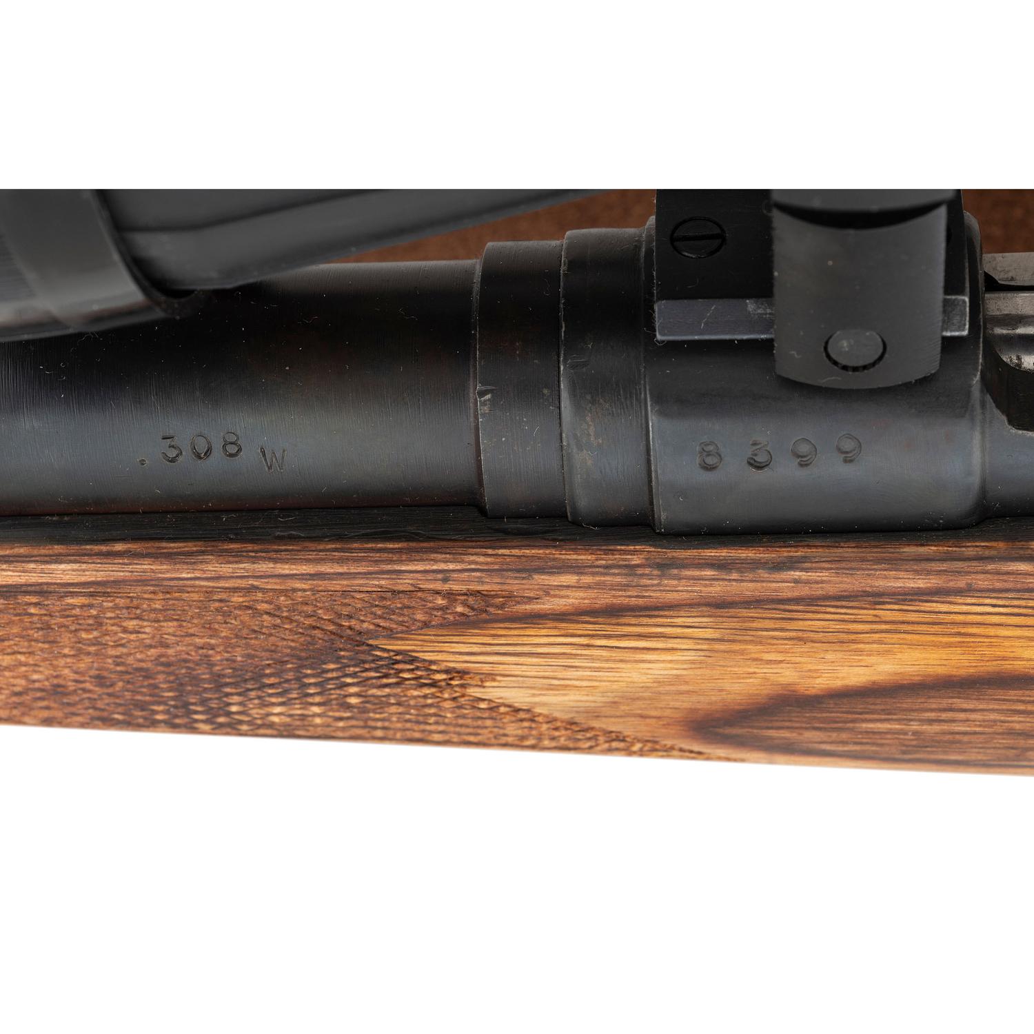 ** Sporterized Mauser Model 98K Rifle with Scope