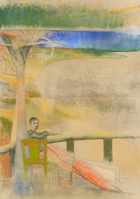 Irving Petlin, (American, b. 1934), The Restless (a study), 1983