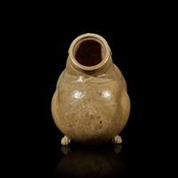 A Chinese Yue ware chimera-form celadon vessel, Huzi Jin Dynasty (265-420)