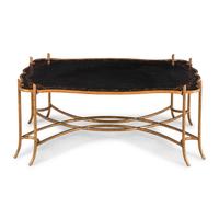 A Dennis & Leen Chinoiserie Decorated Low Table