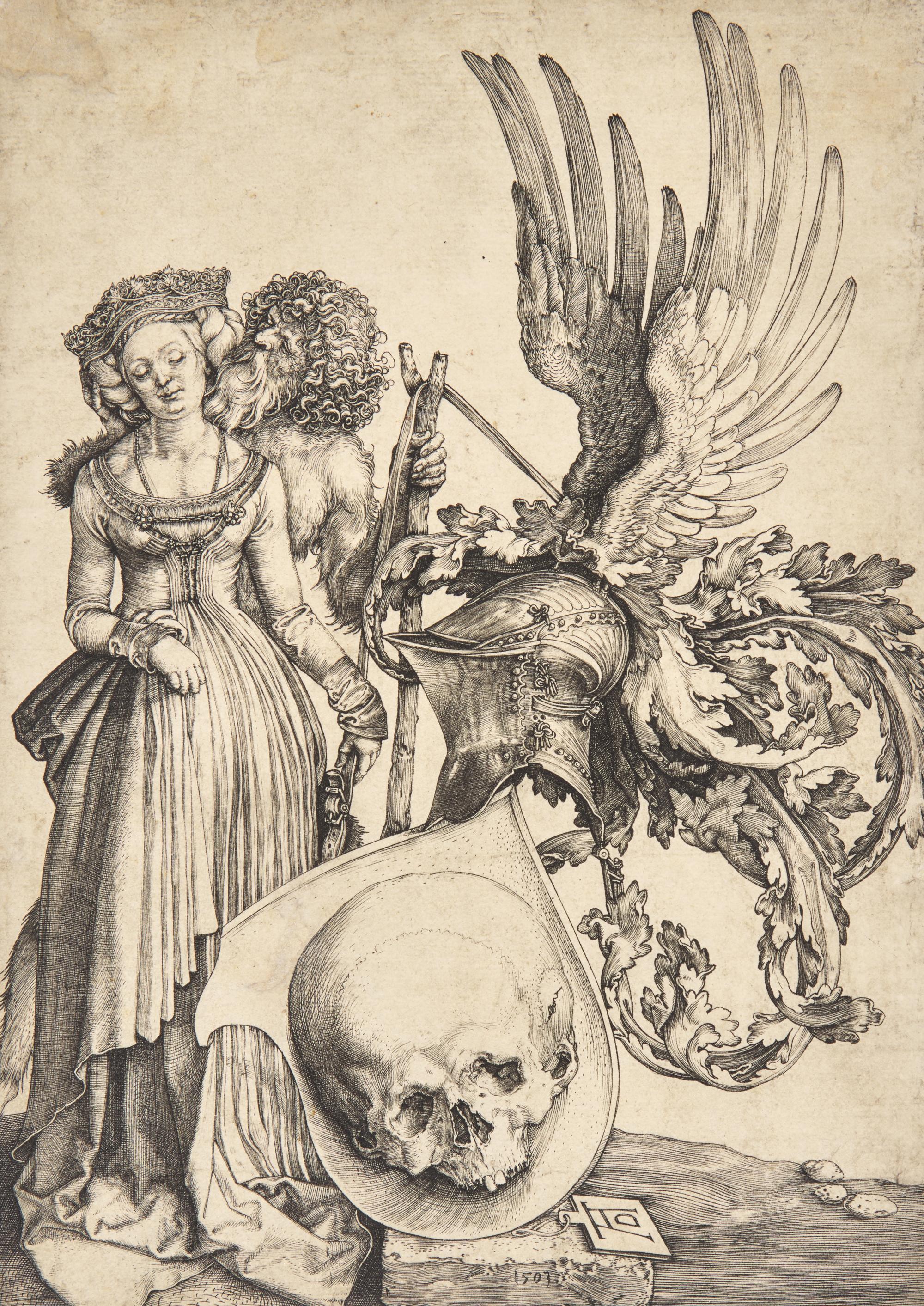 Coat of Arms with a Skull, 1503