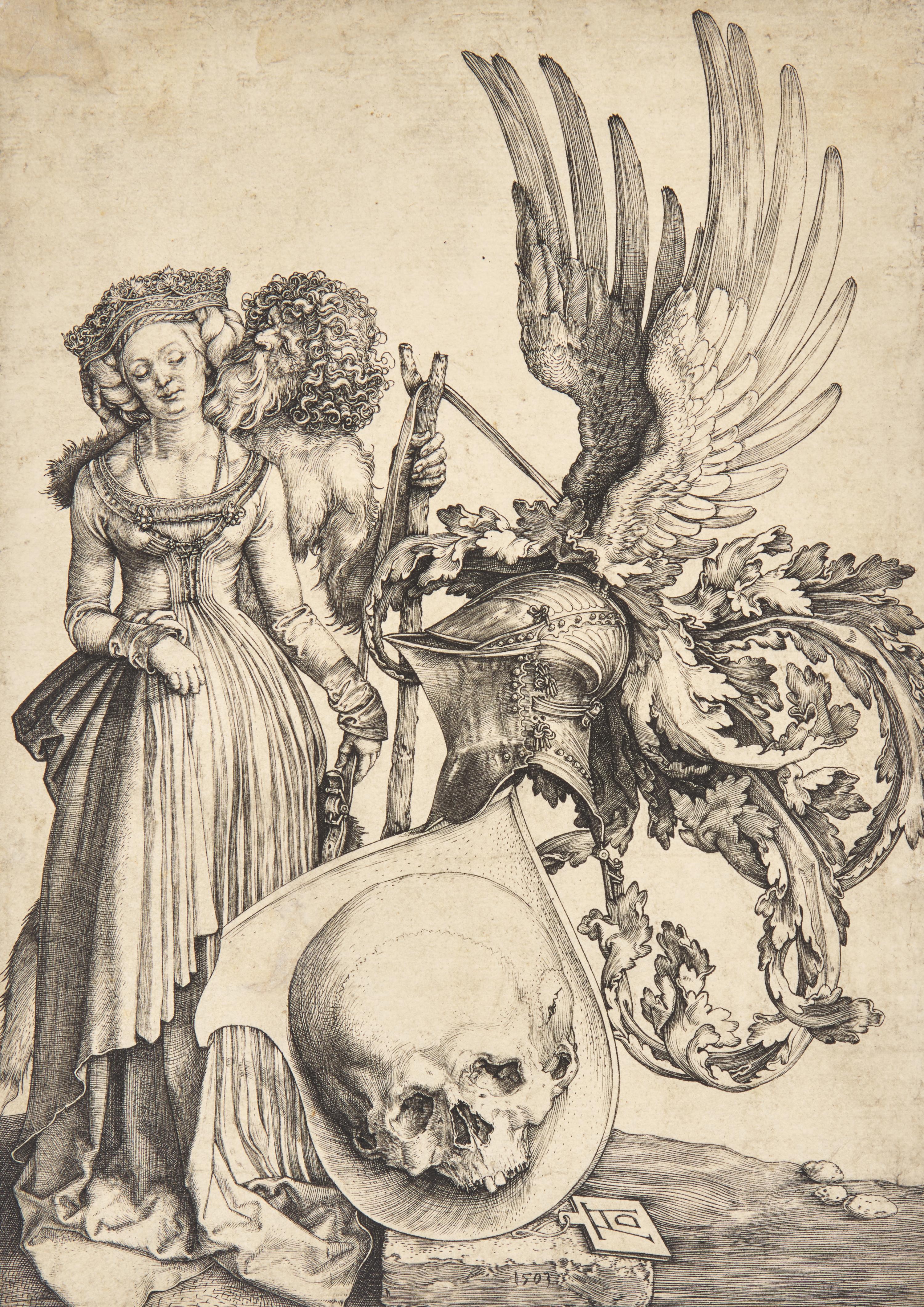 Coat of Arms with a Skull, 1503