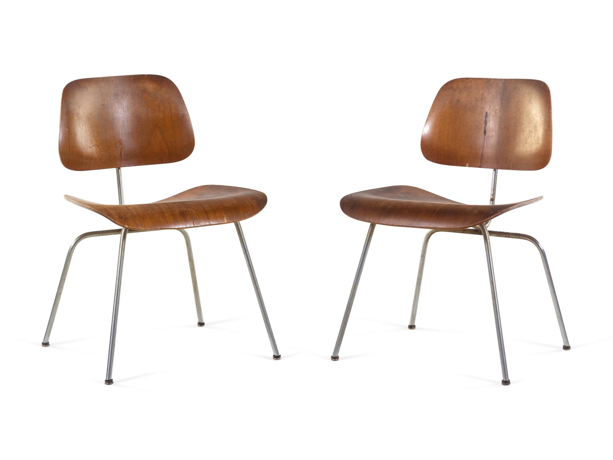 Two DCM Chairs, Herman Miller, USA
