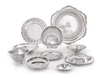 comprising dishes, bowls and plates.