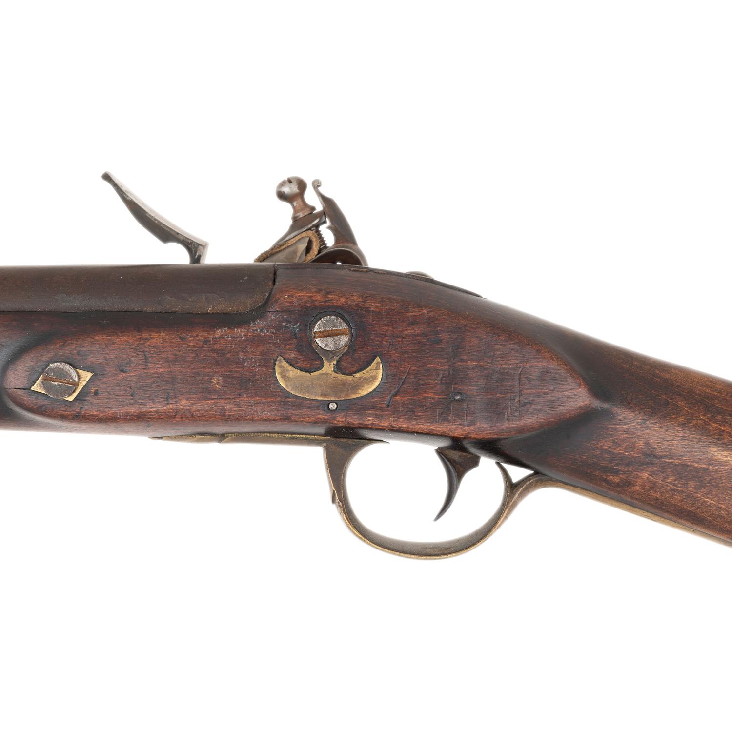 Reconverted Flintlock Tack Decorated Trade Gun
