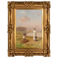 Henry Lerolle (French, 1848–1929) — An Afternoon Idyll