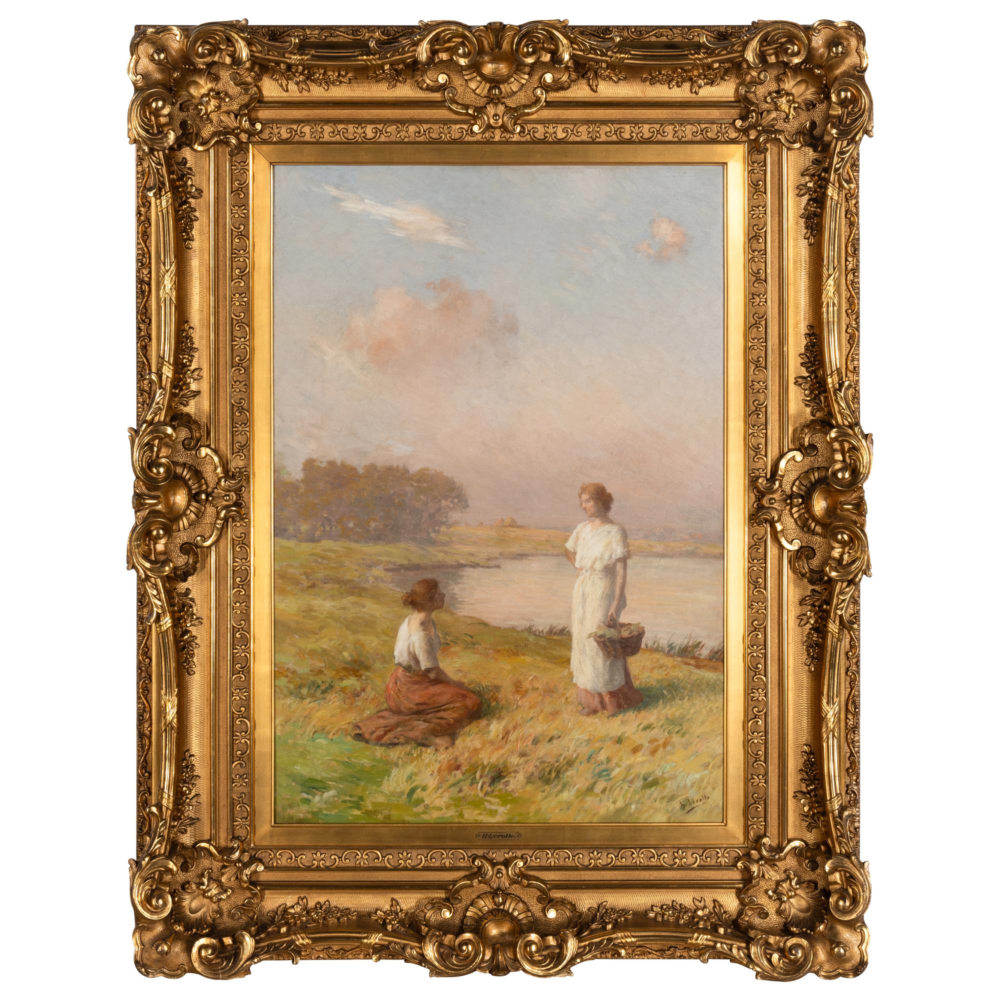 Henry Lerolle (French, 1848–1929) — An Afternoon Idyll