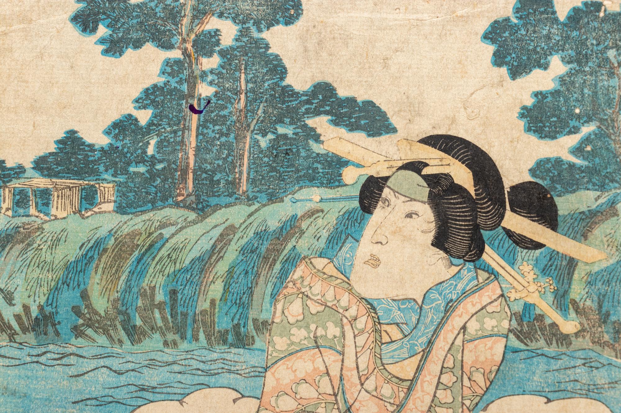 Utagawa Kunisada (1786-1865), Toyokuni II (1777-1835), After Kitagawa Utamaro and Two Others