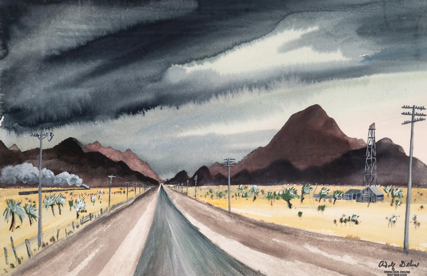 Train and West Road